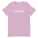 Unisex soft, lightweight with a little stretch t-shirt "AQUARIUS"