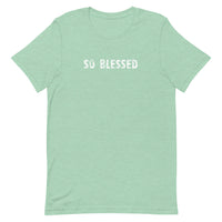 100% cotton onesie "SO BLESSED"