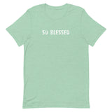 100% cotton onesie "SO BLESSED"