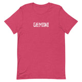 Unisex soft, lightweight with a little stretch t-shirt "GEMINI"