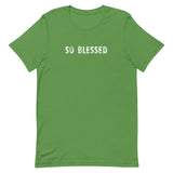 100% cotton onesie "SO BLESSED"