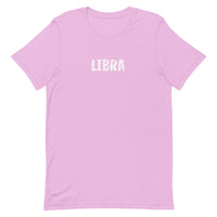 Unisex soft, lightweight with a little stretch t-shirt "LIBRA"