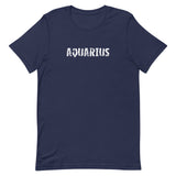 Unisex soft, lightweight with a little stretch t-shirt "AQUARIUS"