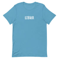 Unisex soft, lightweight with a little stretch t-shirt "LIBRA"