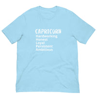 Unisex soft, lightweight with a little stretch t-shirt "CAPRICORN"