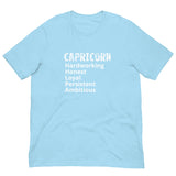 Unisex soft, lightweight with a little stretch t-shirt "CAPRICORN"