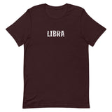 Unisex soft, lightweight with a little stretch t-shirt "LIBRA"