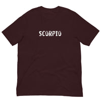 Unisex soft, lightweight with a little stretch t-shirt "SCORPIO"