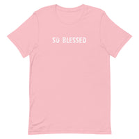 100% cotton onesie "SO BLESSED"