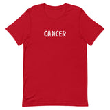 Unisex soft, lightweight with a little stretch t-shirt "CANCER"