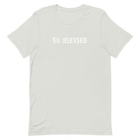 100% cotton onesie "SO BLESSED"