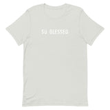 100% cotton onesie "SO BLESSED"