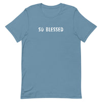 100% cotton onesie "SO BLESSED"