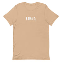 Unisex soft, lightweight with a little stretch t-shirt "LIBRA"