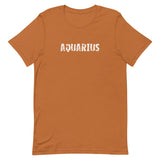 Unisex soft, lightweight with a little stretch t-shirt "AQUARIUS"