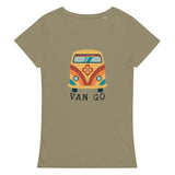 Basic women's organic,, casual, soft t-shirt