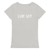 Women’s Comfortable, casual, and so soft—this women’s basic organic t-shirt will quickly become your go-to tees. "LOW KEY"