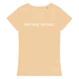 Comfortable, casual, and so soft organic t-shirt "WHO MADE YOU KING?"