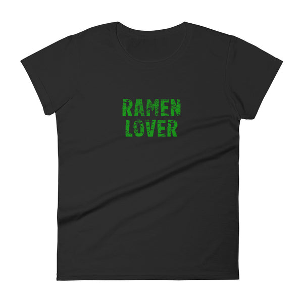 Women's short sleeve T-Shirt - Not too boxy and not too tight. This comfy tee is true to size "RAMEN LOVER"