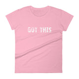 Women's classic pre-shrunk short sleeve t-shirt  "GOT THIS"