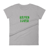 Women's short sleeve T-Shirt - Not too boxy and not too tight. This comfy tee is true to size "RAMEN LOVER"