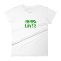 Women's short sleeve T-Shirt - Not too boxy and not too tight. This comfy tee is true to size "RAMEN LOVER"