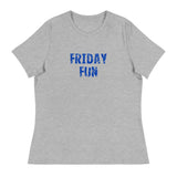 Women's Relaxed T-Shirt that just might be the softest and most comfortable women's t-shirt you'll ever own. "FRIDAY FUN"