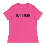 This just might be the softest and most comfortable women's t-shirt you'll ever own.  "NOT KAREN".