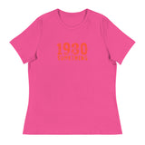 Women's Relaxed and smooth fabric T-Shirt "1980 SOMETHING"