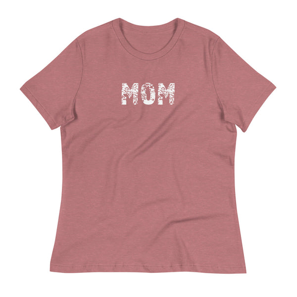 Women's relaxed softest and most comfortable t-shirt you'll ever own. "MOM"