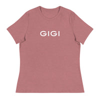 Women's relaxed softest and most comfortable t-shirt you'll ever own. "GI GI"