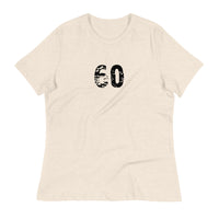 Women's relaxed softest and most comfortable t-shirt you'll ever own "60"