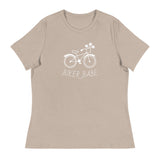 Women's relaxed softest and most comfortable t-shirt you'll ever own.  "BIKER BABE"