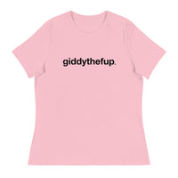 Softest and most comfortable Women's Relaxed T-Shirt "Giddythefup