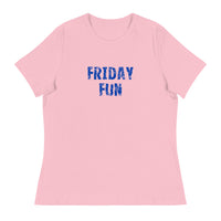 Women's Relaxed T-Shirt that just might be the softest and most comfortable women's t-shirt you'll ever own. "FRIDAY FUN"