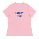 Women's Relaxed T-Shirt that just might be the softest and most comfortable women's t-shirt you'll ever own. "FRIDAY FUN"