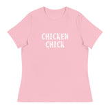 This jOne of the softest and most comfortable women's t-shirt you'll ever own.  "CHICKEN CHICK"