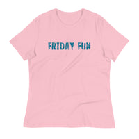 Women's relaxed softest and most comfortable t-shirt you'll ever own. "FRIDAY FUN"