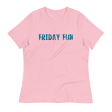 Women's relaxed softest and most comfortable t-shirt you'll ever own. "FRIDAY FUN"