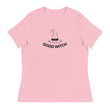 Relaxed fit and smooth fabric relaxed t-shirt - "GOOD WITCH"