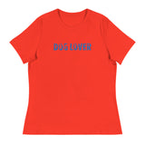 Women's relaxed softest and most comfortable t-shirt you'll ever own. "DOG LOVER"