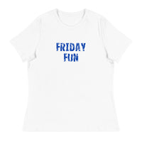 Women's Relaxed T-Shirt that just might be the softest and most comfortable women's t-shirt you'll ever own. "FRIDAY FUN"