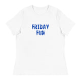 Women's Relaxed T-Shirt that just might be the softest and most comfortable women's t-shirt you'll ever own. "FRIDAY FUN"